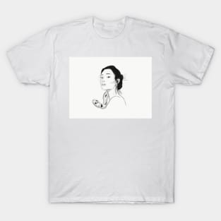 Snake woman T-Shirt